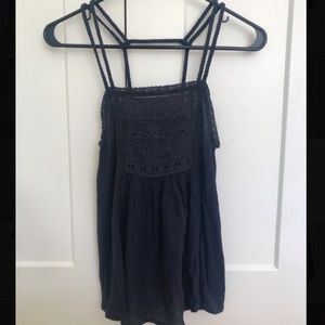 American Eagle navy tank top